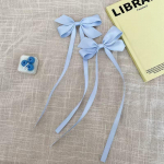 1 tk Star Bowknot Juukseklambrid T&uuml;drukutele Kawii Barrettes Armsad Juukseaksessuaarid Lastele V&auml;rvilised paelad Naise juuksen&otilde;elad Juuksevarre kingitused 1PC must