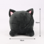 Uus Jujutsu Kaisen Spell Battle Plush m&auml;nguasi Valge kassi musta kassi perifeerne nukk 18cm0.1kg valge