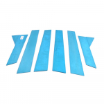 Renault Kadjar 2015-2019 Kroomitud Akna B C Piilari Katte Liist Roostevaba Teras Auto V&auml;lisilme Stiil Muuda J&auml;reldus