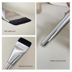 Ultra Thin Foundation Brush Kerge ja &otilde;huke n&auml;okontuuripintsel Lameda kontuuriga pintsel Blending Foundation Cream Meigipintslid