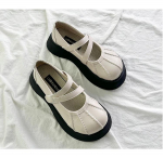 Moodsad Naiste Lamedad Mary Jane Kingad S&uuml;gis Mugavad Madalad Lolita Mokassiinid Kingad Uus 2024 Trend Mood Kleit Vabaaja K&otilde;ndimine Femme Zapatos 35 beež