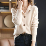 Elegantne kuduv kardigan naiste vintage luksusliku disainiga talvekampsun Harajuku Trend avara n&ouml;&ouml;biga Suurem&otilde;&otilde;tmeline vabaaja massiivne pullover 2XL
