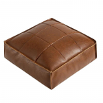 Maroko PU-nahast pouf p&otilde;randapadi &otilde;livaha nahk tikand k&auml;sit&ouml;&ouml; ottomani jalarstool futon kunstnahast t&auml;itmata padi 40x40x15cm