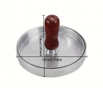 Multifunktsionaalne Patty Press Manual Hamburger Vorm Hamburger Press Hamburger Patty Round Mittenakkuva pannipress hall v&auml;rv