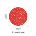 Silikoonist &otilde;hufrit&uuml;&uuml;ri vooder Mittenakkuv aurutihvt &Otilde;hkfrit&uuml;&uuml;ri tarvik K&ouml;&ouml;k k&uuml;psetusvooder k&uuml;psetusn&otilde;ud &Otilde;hkfrit&uuml;&uuml;ri k&uuml;psetuspaber 19cm