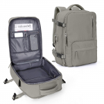 Lennuk seljakott, Ryanairi k&auml;sipagasi seljakott, EasyJeti s&uuml;learvuti seljakott, lennukiga reisimine, kooli seljakott pruun