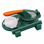 3-in-1 Kaasaskantav Pelmeenitaina Valmistaja ja Press Pelmeenikoore Masin Multifunktsionaalne DIY K&auml;sitsi Pelmeenipress Vormide Komplekt roheline