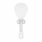 Riisilusikahoidja silikoonist hoiurest, k&ouml;&ouml;gis seinale kinnitatav pliidilusikariiul, paigutusrest roheline