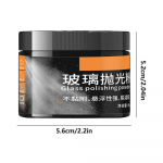 Autoklaasi poleerimiskomplekt Safe 80g T&otilde;hus klaasipoleerimiskomplekt Klaasi kriimude eemaldaja &Otilde;rn s&uuml;gavate kriimude eemaldaja tuuleklaasile