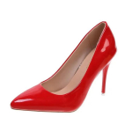 Suures suuruses naiste kingad New Candy Colors Pumps Seksikas terava varbaga lakknahast naiste k&otilde;rge kontsaga elegantsed kleitkingad 2024 43