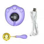 Ahjulusikate komplekt DIY templite k&auml;sit&ouml;&ouml; kassik&auml;pp USB vahaahjulusikate komplekt K&auml;sitsi valmistatud tarvikud soojendavad sulamist&ouml;&ouml;riistad pulmakutsete jaoks lilla