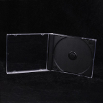 L&auml;bipaistev CD karp t&uuml;hi CD &uuml;mbris Pp plastikust CD &uuml;mbris CD &uuml;mbris mahutavus 1-2 plaati