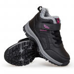 36-46 Paar Winter Plus Plush soojad puuvillased kingad Lumesaapad Matkajalatsid Eakate jalan&otilde;ud Spordi- ja vabaajajalatsid puuvillased kingad 43 roosa punane v&auml;rv/must