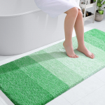 HAPIHAPPY vannitoavaibamatt 51X76 libisemiskindel pehme vannivaip, eriti pehme ja imav mikrokiust vannivaibad vanni ja du&scaron;i jaoks 61X61