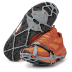 YakTrax Run Running Chain naelu lumenaelad j&auml;&auml;naelad Krampoonid Hall roostevabast terasest m&auml;his m&auml;gironimiseks lumistes m&auml;gedes matkamine k&otilde;ndimine gray