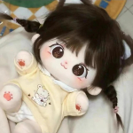 20 cm Miaomiao puuvillane nukuvaru Vahetatavad beebiriided pl&uuml;&uuml;sist nukukleit Cospslay Animefiguur Lastele T&uuml;drukutele M&auml;nguasjad Having a skeleton