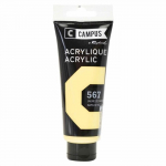 Peinture acrylique 100 ml - Jaune de Naples n&deg;667
