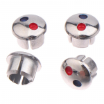 10 tk kraani k&auml;epide K&uuml;lma vee m&auml;rk Punane Sinine Silt Kaunistuskate K&ouml;&ouml;k Vannituba Mikserkraan M&auml;rkige segisti k&auml;epidemed