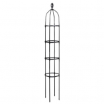 Metallist taimev&otilde;re Aiaobelisk Ronimistaimed Tugiraam Lihtne kokkupanek Vertikaalne puurrest viinapuude ja lilledega ronimiseks. Kunst 25cm Four Layer