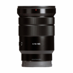 Sony E PZ 18-105mm f/4 G OSS objektiiv must