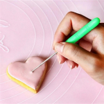Scriber Needle Modeling Tool M&auml;rgistusmustrid Tuhksuhkruga koogi kaunistamine