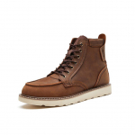 Meeste Ameerika Retro 875 Khaki Nahast Martin Saapad - Briti Stiilis Keskmise k&otilde;rgusega Kollased T&ouml;&ouml;saapad 42