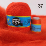 50+20g/komplekt Anti-pilling Heegeldamiseks Pikk Pl&uuml;&uuml;s Pehme Kampsuni Salli jaoks Sobiv S&uuml;gis Talv K&auml;sitsi Kudumisl&otilde;ng Vill Ka&scaron;miir