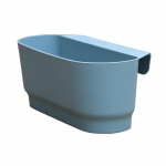 Poolringikujulised seinale riputatavad istutusn&otilde;ud R&otilde;dupiirde lilleplastpotid Korvid Sobivad r&otilde;dule, aiale, &otilde;ue, siseruumidesse L sinine