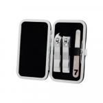 777 Three Seven Silver Nail Clippers 3 Pieces Set KR-351 Made in Korea