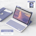 360&deg; p&ouml;&ouml;rlev klaviatuuri&uuml;mbris Huawei MatePadi 10,4-tollise pliiatsipesa ja l&auml;bipaistva kaanega tahvelarvuti jaoks