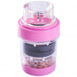 Kommunaalteenuste eemaldatav mugav v&auml;rviline k&ouml;&ouml;givalamu filter, segisti puhasti k&ouml;&ouml;gin&otilde;utarvikud segisti veefilter roosa