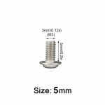 10 TK M3 / M4 &Uuml;mmarguse Peaga Kruvi PWM Kruvid Pann Seib Roostevaba Teras Ristpeaga Kruvi 10mm M3 10PCS