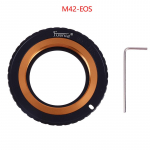 M42 objektiiv Canon Eos Ef objektiivi adapteri r&otilde;ngaskork objektiivi adapteri &uuml;hendusr&otilde;ngas