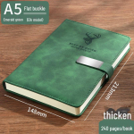 Kvaliteetne A5 kunstnahast m&auml;rkmik - Paksutatud B5 &auml;rik&ouml;idik kohandatava logoga