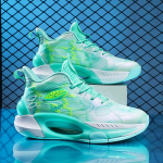 Meeste korvpallijalatsid Hingav polsterdus Libisemiskindlad Kulumiskindlad Jooksujalatsid J&otilde;usaali treeningud Sportlikud Korvpallitossud naistele 45