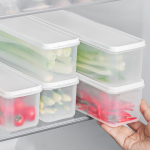 K&uuml;lmkapi hoiukarbid roheline sibul v&auml;rskuse hoidmise karp toidun&otilde;u k&uuml;lmhoiu kr&otilde;mpsik tihendatud k&uuml;lmkapi organiseerija 1PCS