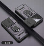 L&uuml;kandobjektiiviga kaamera&uuml;mbris Xiaomi 14 Ultra 13T Pro Redmi Note 13 13C p&otilde;rutuskindla armori tagakooki jaoks POCO F6 X6 M6 Pro 4G kaane jaoks Xiaomi 13T must