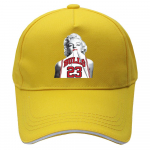 Marilyn Monroe kannab Michael 23 korvpalluri kampsunit, naljakat unisex-k&uuml;barat, laheda seks Hipster-m&uuml;tsi pesapalli unisex naiste hip-hopi m&uuml;tsid 55CM-60CM