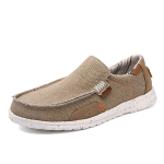 Suvised hingavad tossud meestele L&otilde;uendkingad Slip-on mokassiinid meestele Mugavad vabaajajalatsid meestele Kerged madalad kingad meestele Jalatsid 46 khaki