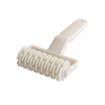 1 tk v&auml;ikese suurusega k&uuml;psetust&ouml;&ouml;riist k&uuml;psisepirukas pitsa-leivak&uuml;psetis V&otilde;re rullil&otilde;ikur plastikust valge