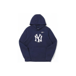 Nike X MLB Huppar Koost&ouml;&ouml; New York Yankees Logo Prindiga Pullover Pikkade Varrukatega Laste hupparid Sinine 3Z3B7SBHG-NYY S