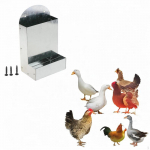 Poultry Feeder,Chicken Feeder,Easy to Install,feed Trough Outdoor Food Dispenser Hanging for Chicken