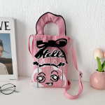 Ni&scaron;i Disain Armas Joonisfilm Mini Kootud Mobiiltelefoni Kott Mitmek&uuml;lgne V&auml;ike Kaasaskantav Pendelr&auml;nduri Messenger V&auml;ike Ruudukujuline Kott