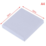 T&uuml;hi valge mini v&auml;ike venitatud Artist Canvas Art Board akr&uuml;&uuml;l&otilde;liv&auml;rv 5*7CM