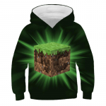 2025 Uued Minecrafti Pop Kapuutsid Lastele T Kapuuts Kawaii Zombi Multikas Poiste ja T&uuml;drukute Topid Riided 4 5 6 7 8 9-14 Aastastele 13-14 Years