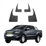 4 tk porilauad Mudguards &Uuml;hilduvad Ford Ranger T6 T7 2011 2012 2013 2014 2015 2016 2017 2018 2019 FF-09 must