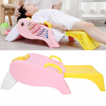 Kokkupandav laste &scaron;ampoonitool Reguleeritav multifilmibeebi &scaron;ampooni lamamistool Roosa