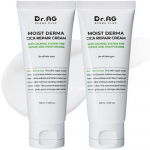 DR.AG Moist Derma Cica Repair Cream 50ml x 2pcs, Subacidity & Hypoallergenic, Moisturizing, Korean Cosmetics, Kbeauty