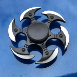 Ninja Fidget Spinner Metall Mobiiltelefoni M&auml;ngusarja K&auml;e Vurr Stressi Leevendavad M&auml;nguasjad Hobid T&auml;iskasvanutele Autism Loovus Kingitused