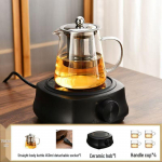 Elektriline Keraamilise Klaasiga Teekannu Pliit - Kompaktne K&uuml;tte Teekomplekt